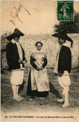 Bourg-de-Batz Au Pays des Paludiers - Costumes -
													44 Loire Atlantique
												