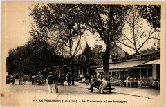 Le Pouliguen La Promenade et ses boutiques au Pouliguen