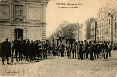 Nantes Bureau du Port au moment de la Greve à Nantes