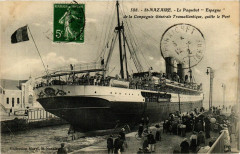 Saint-Nazaire Le Paquebot Espagne à Saint-Nazaire