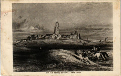 Le Bourg de Batz, vers 1840