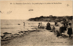 La Bernerie (Loire-inf.) -La grande plage et la pointe de Roche-...