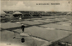 Batz (Loire-inf.) - Marais Salants -
													44 Loire Atlantique
												