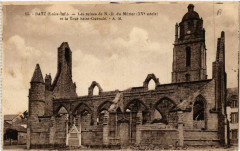 Batz (Loire-Inf.) - Les ruines de N.-D. du Murier (Xv s.)-et la ... -
													44 Loire Atlantique
												