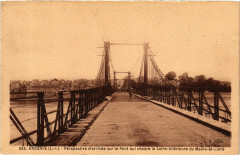 Ancenis (L.-I.) -Perspective d'arrivee sur le Pont qui separe ... -
													44 Loire Atlantique
												