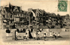 La Baule - Le Boulevard Darla vu de la Plage