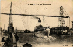 Nantes - Le Pont Transbordeur à Nantes