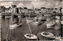 La Cote d'Amour - Le Pouliguen - Le Port a Marée basse au Pouliguen