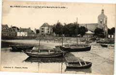 Piriac - Le Port et le Quai pris de la Jetée