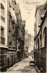 Nantes - Vieilles Maisons de la Rue de la Bacherie à Nantes