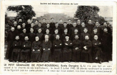 Soc. des Le Petit Seminaire de Pont.rousseau Ecole Dorgrere