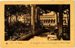 La Baule - Le dancing du casino vu de la pergola de l'Hotel Royal