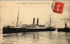 Saint-Nazaire Le Paquebot Transatlantique Le Versailles à Saint-Nazaire