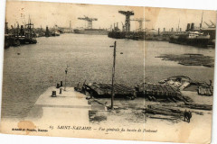 Saint-Nazaire - Vue générale du Bassin à Saint-Nazaire
