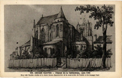 Nantes - Chevet de la Cathédrale à Nantes