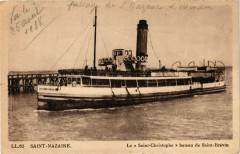Saint-Nazaire - Le Saint-Christophe bateau de Saint-Brevin à Saint-Nazaire