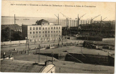 Saint-Nazaire - Chantiers et Ateliers de l'Atlantique à Saint-Nazaire