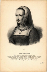 Anne de Bretagne - Ne a Nantes en 1476 morte a BLOISe en 1514... à Nantes