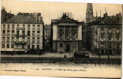 Nantes - L'Hotel des Postes Quai Brancas à Nantes