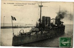 Saint-Nazaire-Le Croiseur-Cuirasse à Saint-Nazaire