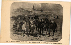 Au Bourg-de-Batz vers 1850 - Ls SAUNIERs dans les Dunes Pres des -
													44 Loire Atlantique
												
