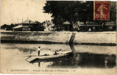 Le Pouliguen - Passage du bac vers la Promenade au Pouliguen