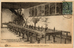 Grand refectoire du Chalet des Greves