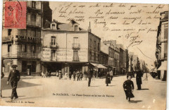 Saint-Nazaire - La Place Carnot et la rue de Nantes à Saint-Nazaire