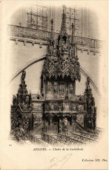 Angers Chaire de la Cathédrale à Angers