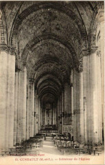 Cuneault Intérieur de Eglise