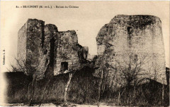 Beaufort ruines du Chateau