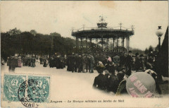 Angers-La Musique militare au Jardin du Mail à Angers