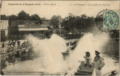 Exposition d'Angers 1906 - Le Toboggan à Angers