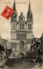 Angers - La Cathédrale à Angers