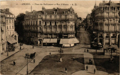 Angers - Place du Railiement et Rue d'Alsace à Angers