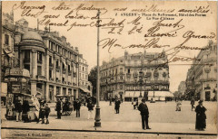 Angers - Place du Raliement Hotel des Postes - La Rue d'Alsace à Angers