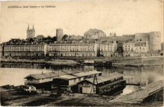 Angers - Quai Ligny - Le Chateau à Angers
