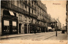 Angers - Rue d'Alsace à Angers