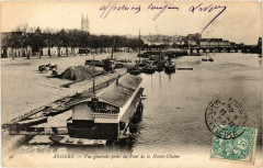 Angers - Vue générale prise du Pont de la Haute-Chaine à Angers