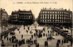 Angers - La Place du Ralliement la Rue d'Alsace à Angers