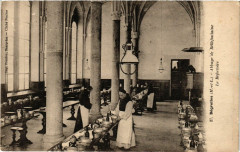 Begrolles - Abbaye de Bellefontaine - Le Réfectoire -
													49 Maine et Loire
												
