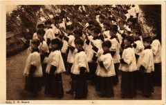 Congres Euchartique National Angers 1933 - L'offrande des Genets à Angers