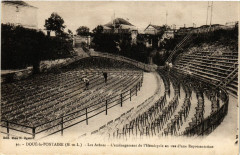 Doue-le-Fontaine - Les Arenes - L'amenagement de l'Hemicy -
													49 Maine et Loire
												