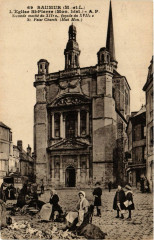 Saumur - L'Eglise Saint-Pierre (Mon.hist) - Sconde mortie... à Saumur