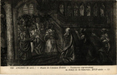 Angers - Musée de l'ancien Eveche - Tapissiere des Gobelins à Angers