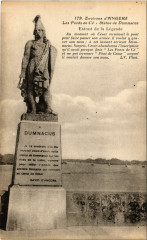 Env. d'Angers - Les Ponts-de-Ce - Statue de Dumnacus à Angers