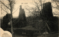 Lire - Ruines du Chateau de la Turmeliere