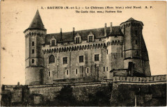 Saumur - Le Chateau cote Nord à Saumur