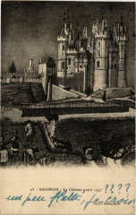 Saumur - Le Chateau avant 1793 à Saumur