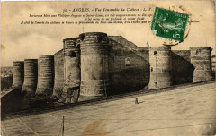 Angers - Vue d'ensemble du Chateau à Angers